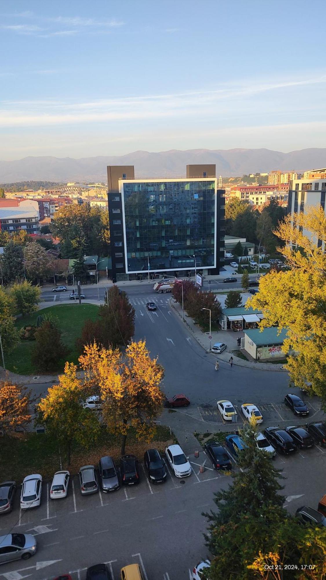 View Lejlighed Skopje Eksteriør billede