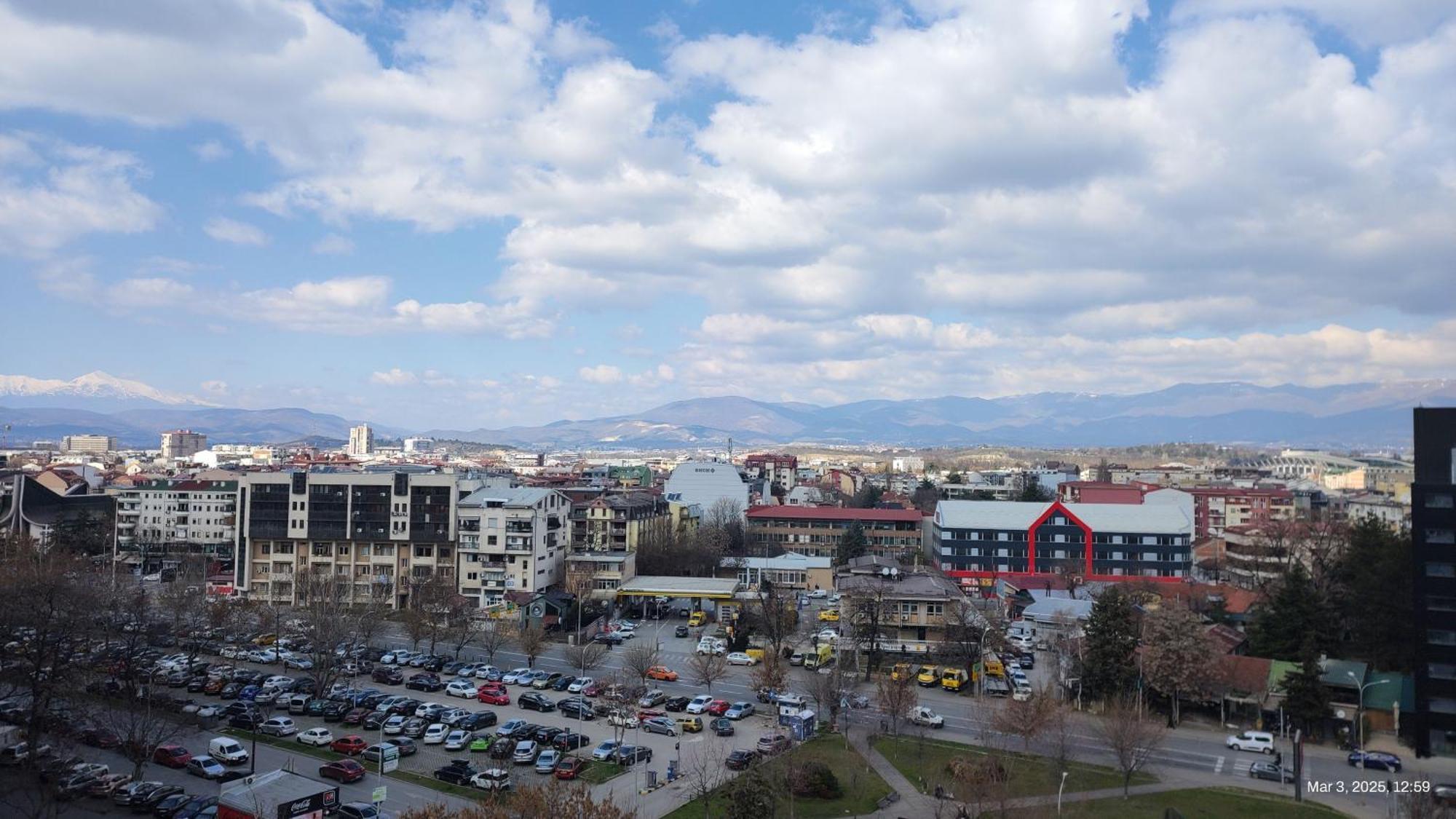 View Lejlighed Skopje Eksteriør billede